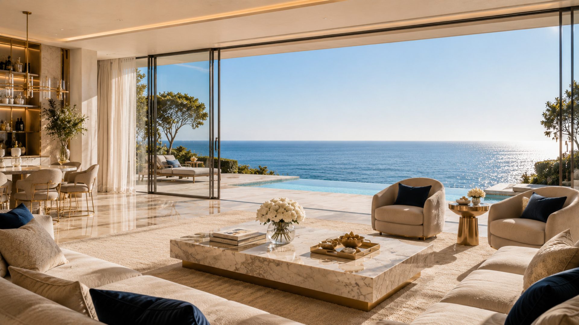 Villa, résidence premium, intérieur ou vue destination.
